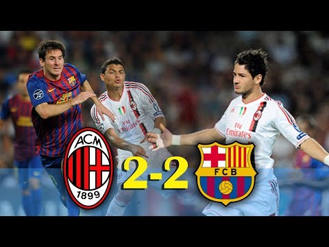 Barcelona vs AC Milan (2-2) UCL 2011/2012 – Goals and highlights