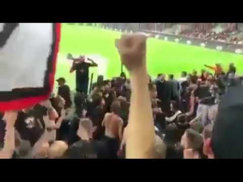 New Chant from AC Milan "Ale ale ale ooo ale ale ale ooo diavolo !" Milan – Olympiacos 4.10.2018