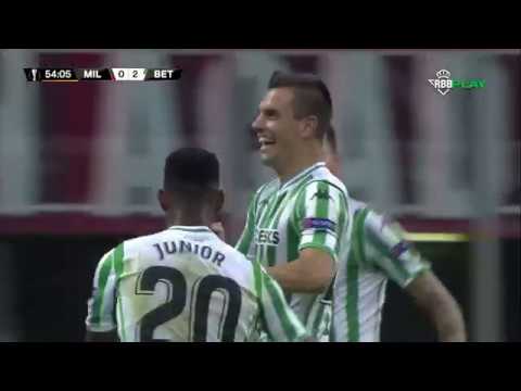 Resumen del AC Milan-Real Betis (1-2)