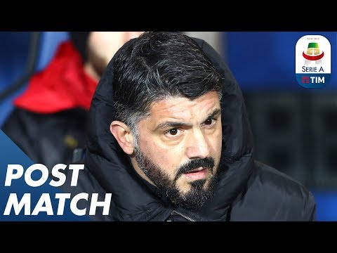 Atalanta 1-3 Milan | Gennaro Gattuso Post Match Press Conference | Serie A