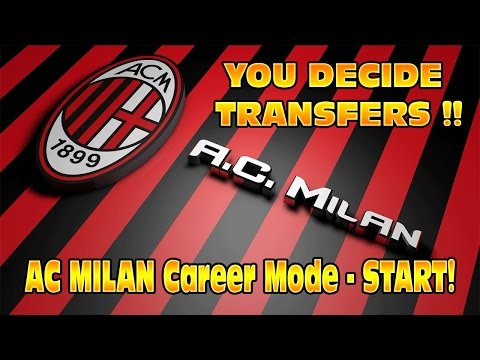 FIFA 14 AC Milan Career #1 YOU Decide Transfers! The Start – Squad Review