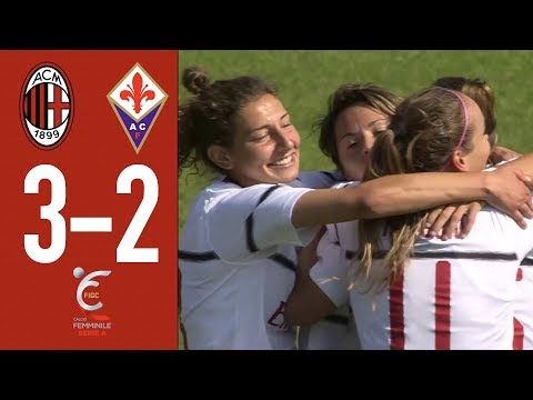 Highlights AC Milan 3-2 Fiorentina Women – Matchday 2 Women Serie A 2018/19