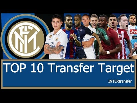 Inter Milan – Top 10 Transfer Target in Summer 2017 | HD