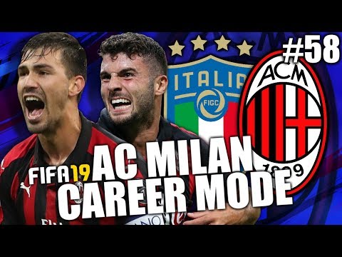 FIFA 19 | AC MILAN CAREER MODE | #58 | 2022 WORLD CUP WITH ITALY!