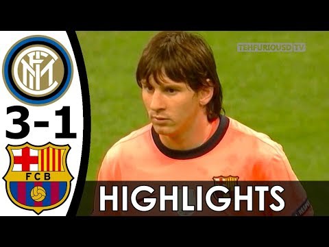 Inter Milan vs FC Barcelona 3-1 All Goals and Highlights w/ English Commentary (UCL) 2009-10 HD 720p