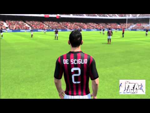 FIFA 14 | AC MILAN FULL SQUAD | Demo Player Faces