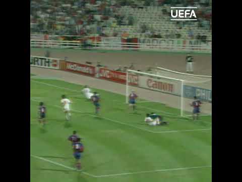 AC Milan vs Barcelona 4-0 Uefa finals 94. Don't mind the quality it's 1994