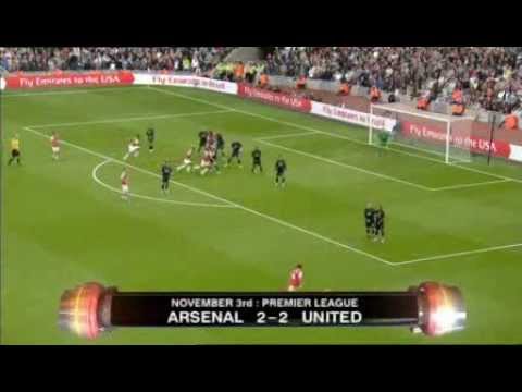 Arsenal 2 Manchester united 2 (2007-08)