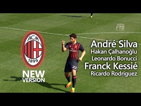 AC Milan vs Real Madrid | Andre Silva, Bonucci, Calhanoglu, Kessie… | PES 2017