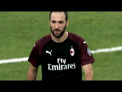 Gonzalo Higuain vs Real Madrid (Debut for AC Milan) 11.08.2018