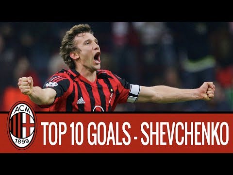 Andriy Shevchenko's top 10 goals for AC Milan