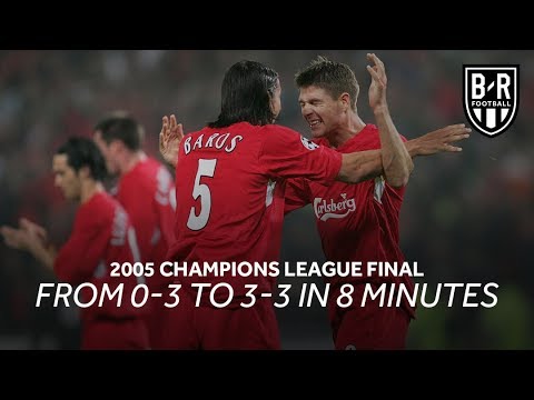 Watch in Full: Liverpool Recover from 3-0 to 3-3 in the 2005 Champions League Final in Istanbul