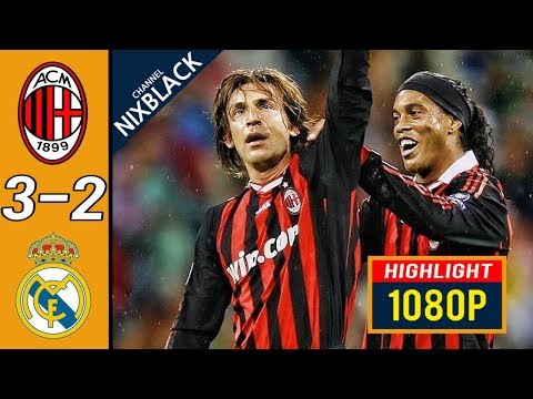 AC Milan 3-2 Real Madrid 2009 CL All goals & Highlights FHD/1080P