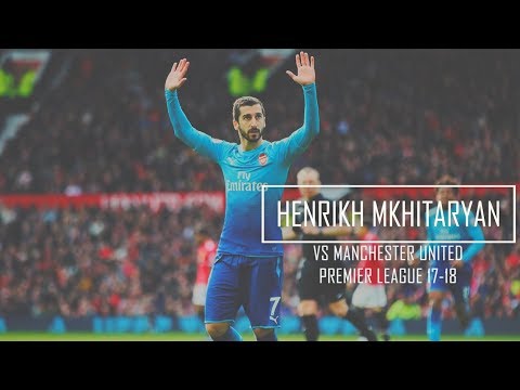 Henrikh Mkhitaryan vs Manchester United (Away) HD 720p – Manchester United vs Arsenal 2-1