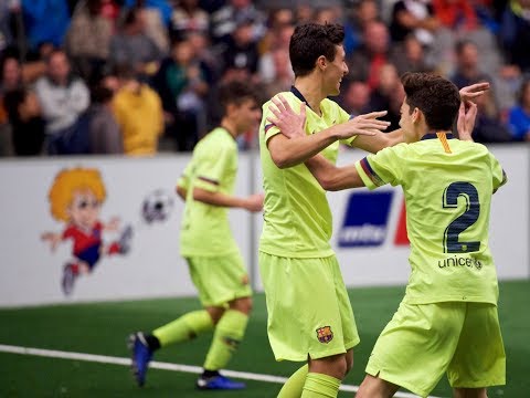 Finale MTU CUP 2018 |  FC Barcelona vs FC Bayern 2:1 |  Europas beste U15-Fußballer |