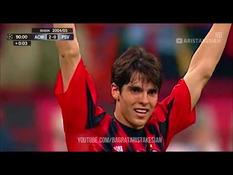 AC Milan v PSV Eindhoven 2-0 – #UCL 2004 05 – Highlights (English Commentary) – Full HD 1080p 60fps