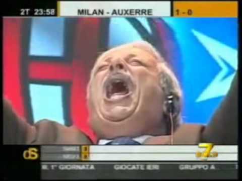 Italian commentator goes nuts when Zlatan Scores Milan – Auxerre