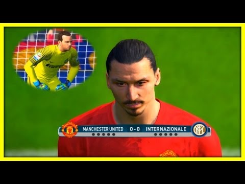 MANCHESTER UNITED VS INTER MILAN | Penalty Shootout | PES 2017 Gameplay PC