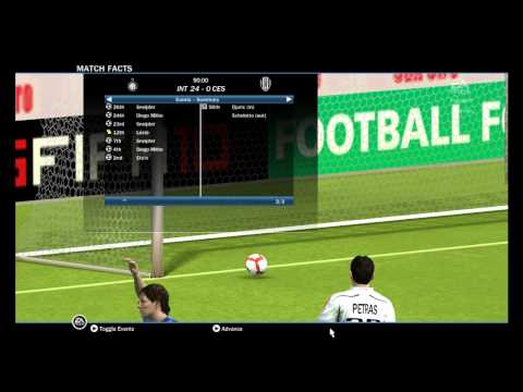 FIFA 10 PC Biggest Win Inter 24-0 Cesena