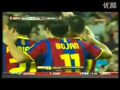 F.C. Barcelona  vs AC Milan 2010