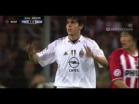 PSV Eindhoven  v AC Milan: 3-1 #UCL 2005 SEMI-FINAL FLASHBACK – (Russian Commentary) FULL HD 1080p