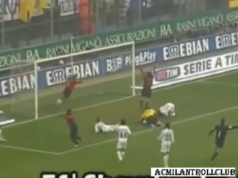 Ac Milan (6-0) Fiorentina  All goals and Highlights 2004-2005