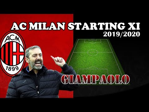 AC MILAN – Giampaolo Possible Starting Line Up With Transfer 2019 Ft.Kabak, Torreira, Krunic….