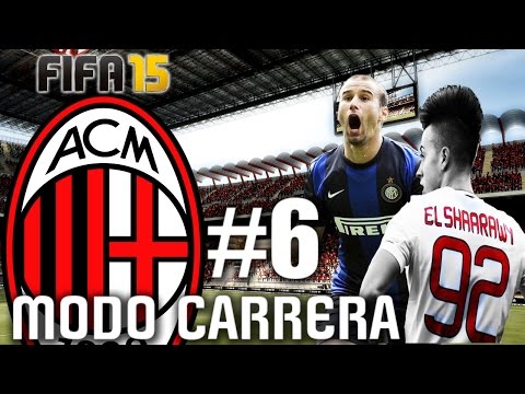 FIFA 15: AC MILAN Modo Carrera #6 EL DERBI!!!! Feliz 2015 :)