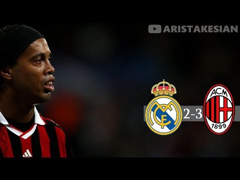 Real Madrid v AC Milan: 2-3 #UCL 2009-2010 Group Stage – (Sky) Fabio Caressa – FULL HD