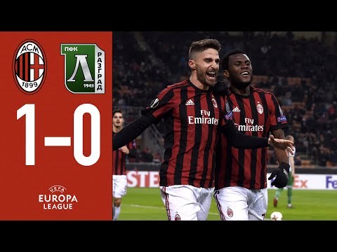 Highlights AC Milan 1-0 Ludogorets – Europa League Round of 32 second leg 2017/18