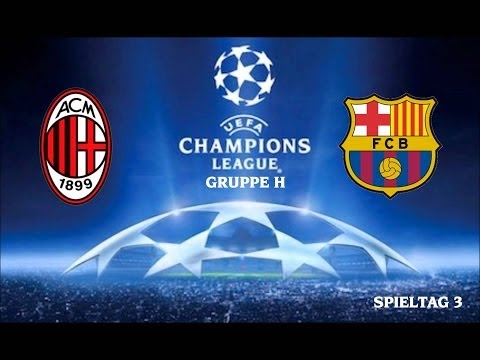 PES 2014 Gameplay – AC MILAN VS FC BARCELONA