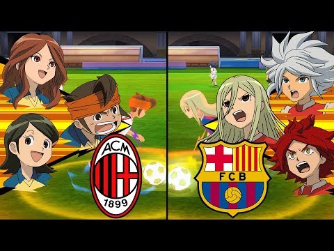 [Full HD 1080P] Inazuma Eleven UCL ～ Milan vs Barcelona ※Pokemon Anchor※