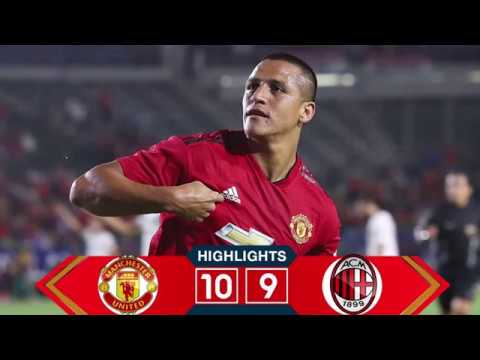 Manchester United vs AC Milan 1-1 (9-8 PEN) All Goals & Highlights