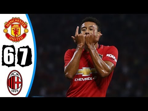 Manchester United vs AC Milan 7-6 All Goals & Highlights 03/08/2019 HD