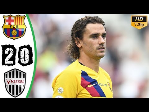 Barcelona vs Vissel Kobe 2-0 Highlights & All Goals (27/07/2019)