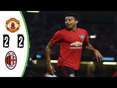 Manchester United vs AC Milan 2-2 All Goals & Highlights 03/08/2019 HD