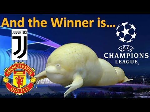 Juventus vs Man United | UEFA Champions League 2018 predictions. The Guessing Frog | matchday 4/6