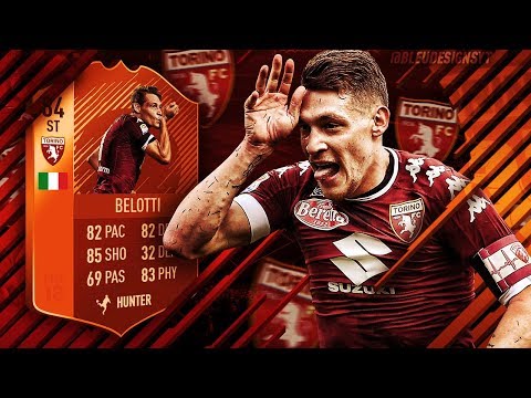 FIFA 18 THUMBNAIL SPEEDART #5: ANDREA BELOTTI MAN OF THE MATCH CARD AC MILAN TRANSFER RUMOUR