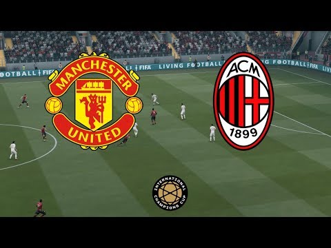 Manchester United vs AC Milan | International Champions Cup 3 August 2019 Gameplay