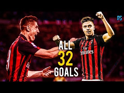 Krzysztof Piątek ● All 32 Goals 2018/19 ● HD