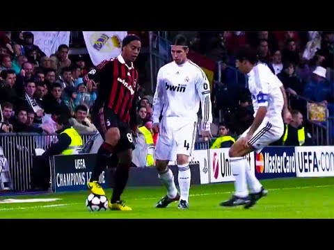 QUANDO RONALDINHO GAÚCHO HUMILHAVA NO MILAN! ?