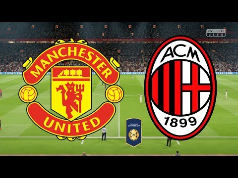 International Champions Cup 2019 – Manchester United Vs AC Milan – 03/08/19 – FIFA 19