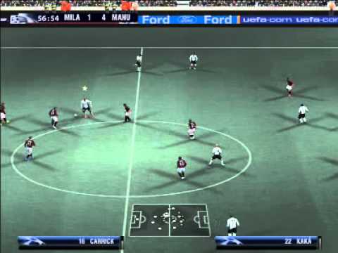 uefa champions league 2006 – 2007 gameplay ac milan – manchester utd champions league final.avi