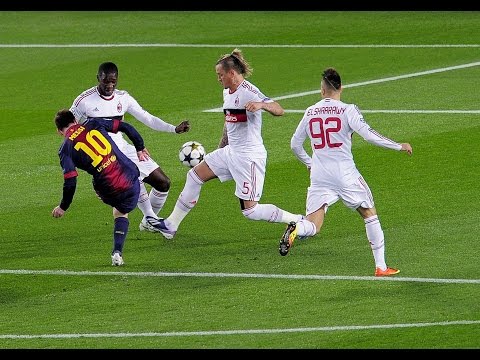 Lionel Messi ● Goal Vs Milan 2013