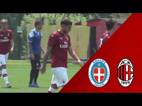 AC MILAN VS NOVARA Highlights and Goals | Theo Hernandez Goal – Football Match Result AC Milan