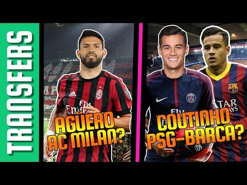 Sergio Agüero az AC Milanban? Coutinho: Barca vs Paris SG! | Tiki-Taka Transfers