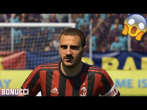 FIFA 18 | AC MILAN PLAYER FACES !!! 1080p (REAL FACES)