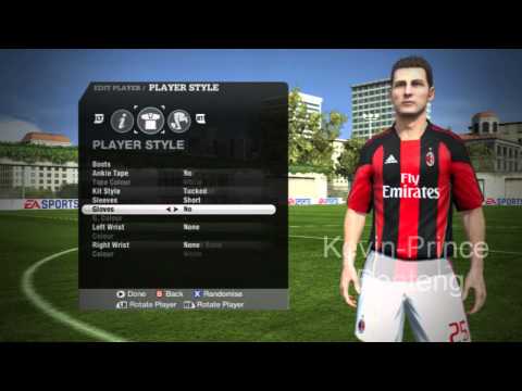 FIFA 11 ★ Milan Players Faces ★ HD