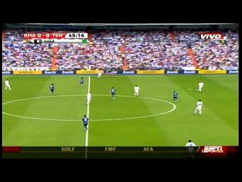 Gol de Karim Benzema 1-0 Real Madrid 3-0 Tenerife 09 26 2009 90mas.com HD HQ highlight