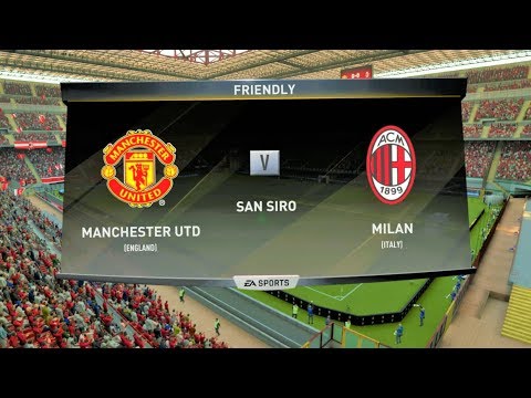 Manchester United vs AC Milan – Champions Cup august  2019 – FIFA 19